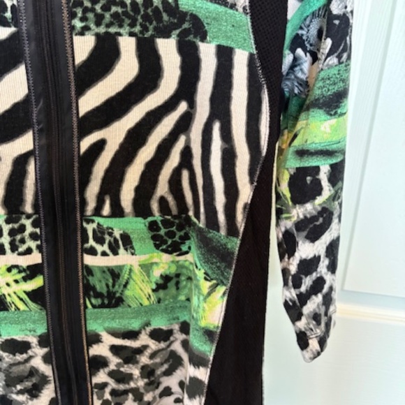 Betty Barclay Collection sz M Women's top multicolour floral & animal print - Picture 13 of 16